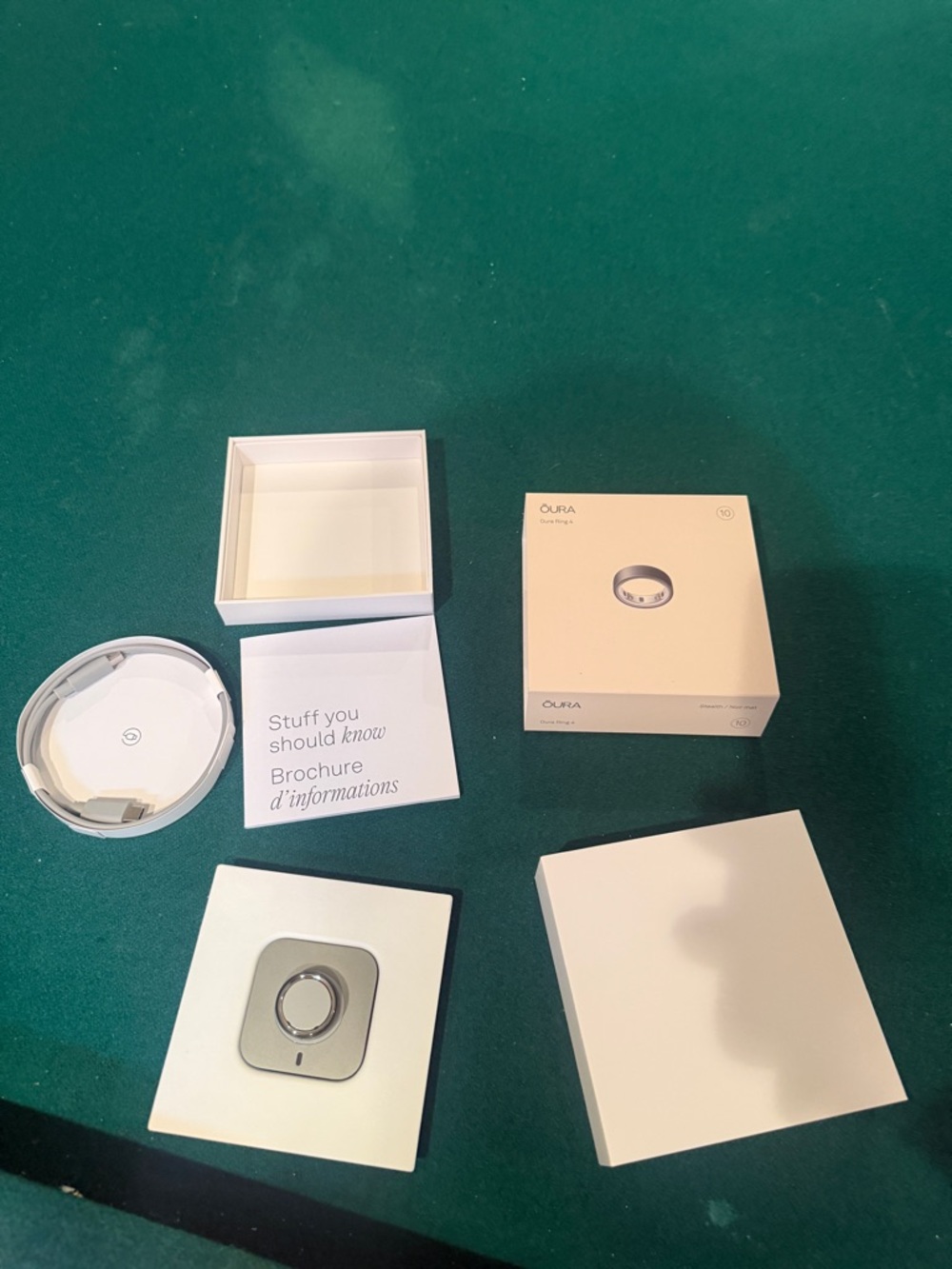 Oura Ring in Stealth / Noir mat color new in the box retail price $ 480